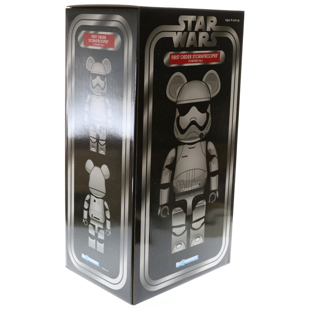 MEDICOM TOY(メディコムトイ) BE@RBRICK FIRST ORDER STORMTROOPER EP7 Chrome Ver.1000% ベアブリック ファーストオーダー ストームトルーパー クロームバージョン フィギュア 人形 ホワイト