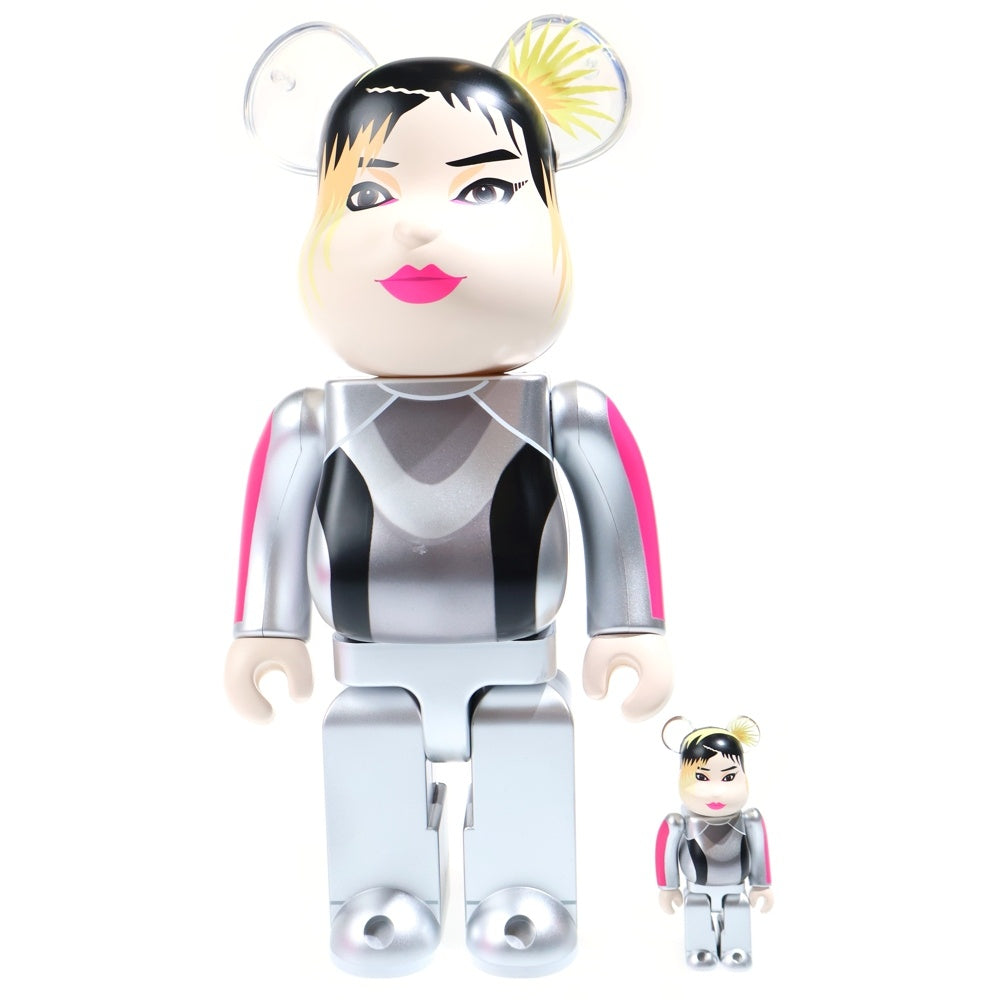 MEDICOM TOY(メディコムトイ) BE@RBRICK CENTCHIHIRO CHITTIII 100% 400% ベアブリック セントチヒロ チッチ フィギュア 人形 シルバー