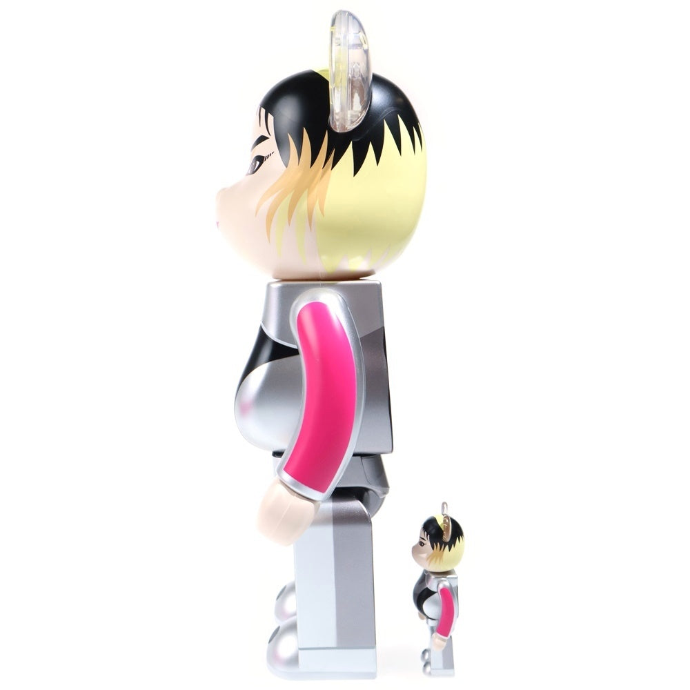 MEDICOM TOY(メディコムトイ) BE@RBRICK CENTCHIHIRO CHITTIII 100% 400% ベアブリック セントチヒロ チッチ フィギュア 人形 シルバー