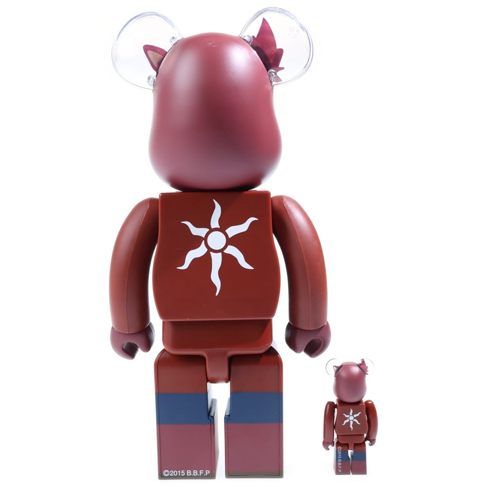MEDICOM TOY(メディコムトイ) BE@RBRICK バケモノの子 熊徹 100% 400% ベアブリック フィギュア 人形 ブラウン