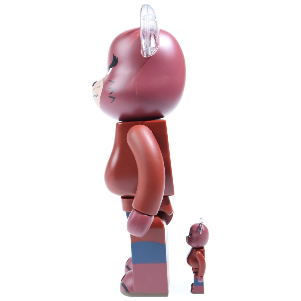 MEDICOM TOY(メディコムトイ) BE@RBRICK バケモノの子 熊徹 100% 400% ベアブリック フィギュア 人形 ブラウン