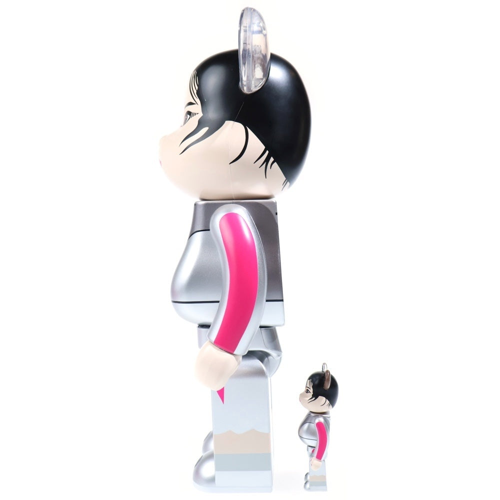 MEDICOM TOY(メディコムトイ) BE@RBRICK AINA THE END 100% 400% ベアブリック アイナ ジ エンド フィギュア 人形 シルバー