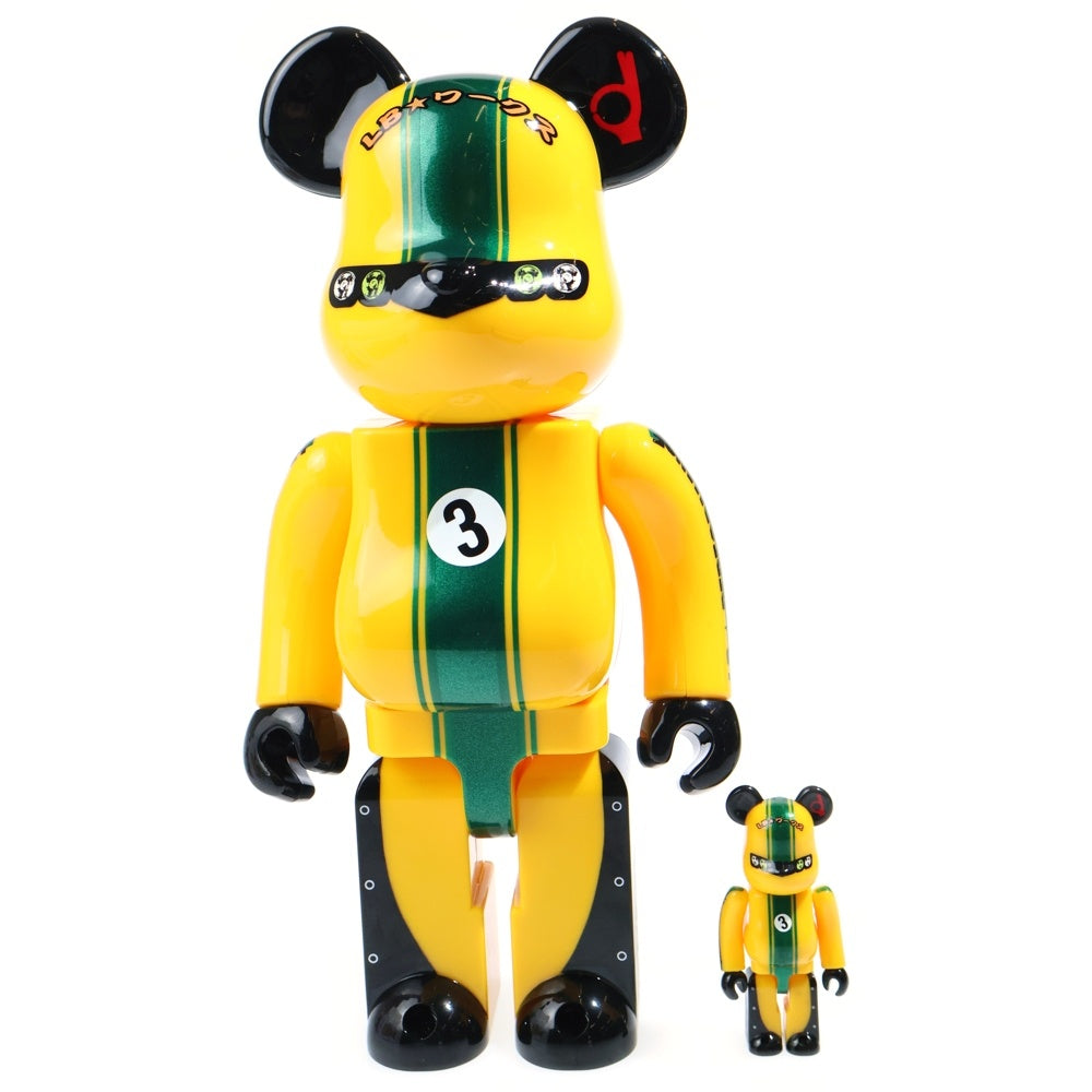 MEDICOM TOY(メディコムトイ) BE@RBRICK LBWK RIBANNA-KUN 100% 400% ベアブリック リバティーウォーク リバンナくん フィギュア 人形 イエロー