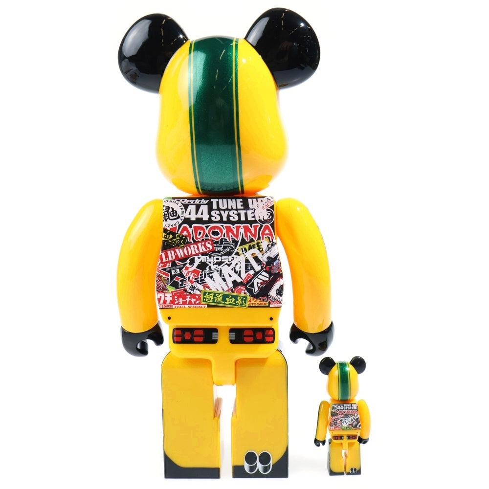 MEDICOM TOY(メディコムトイ) BE@RBRICK LBWK RIBANNA-KUN 100% 400% ベアブリック リバティーウォーク リバンナくん フィギュア 人形 イエロー