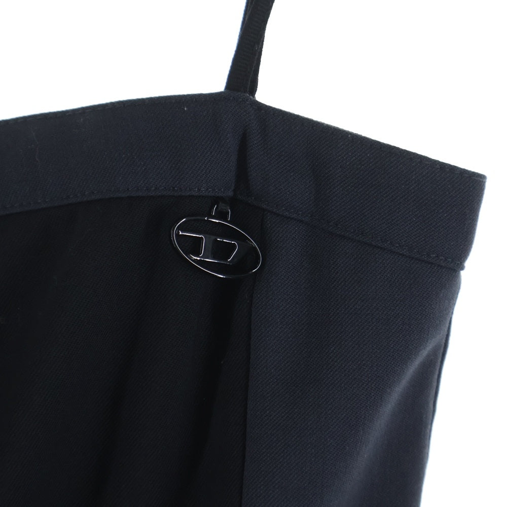 DIESEL(ディーゼル) D-DAMINI パネル ドレス キャミ ワンピース ブラック A10552 レディース