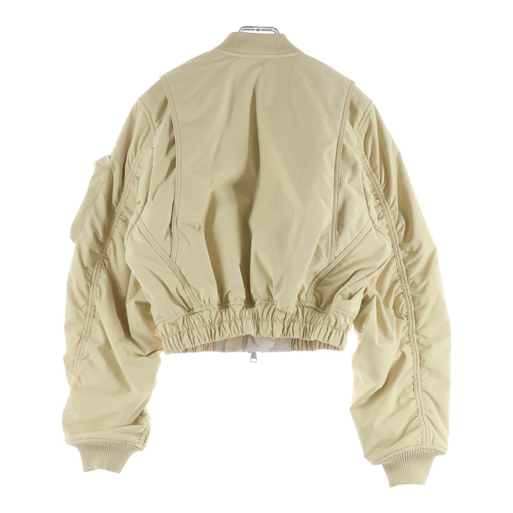 DIESEL(ディーゼル) G-KHLOE ジップアップ テクニカル ボンバージャケット ベージュ A04933 レディース