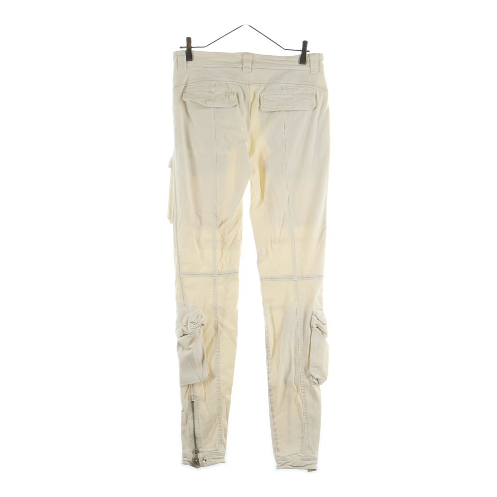 DIESEL(ディーゼル) P-LAN スリム カーゴ デニム パンツ アイボリー A10794 レディース