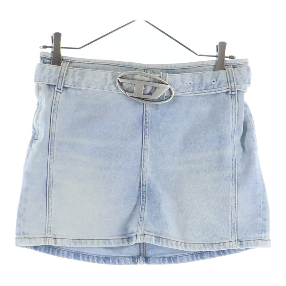 DIESEL(ディーゼル) 24SS DE-FLIP-S ロゴベルト付き デニム ショート