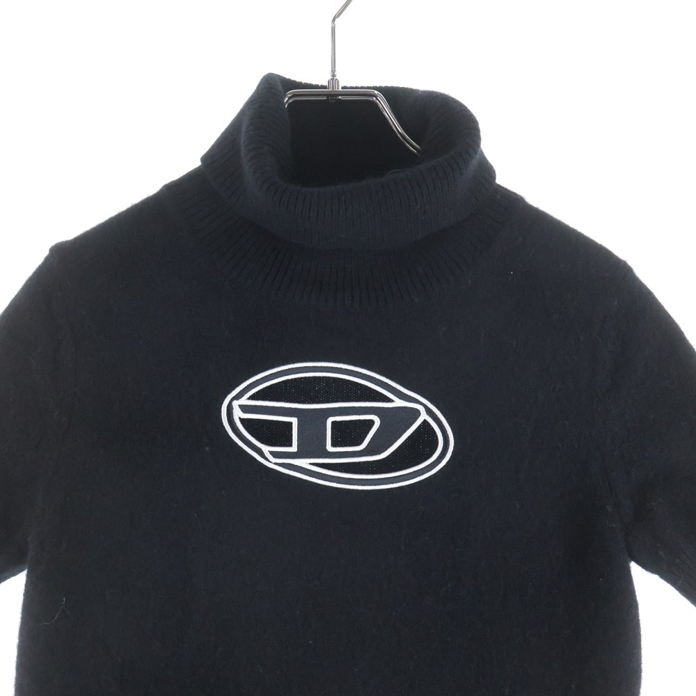 DIESEL(ディーゼル) M-ARGARET-DRS フロントロゴ チューブトップ ニット ワンピース ブラック A12613 レディース