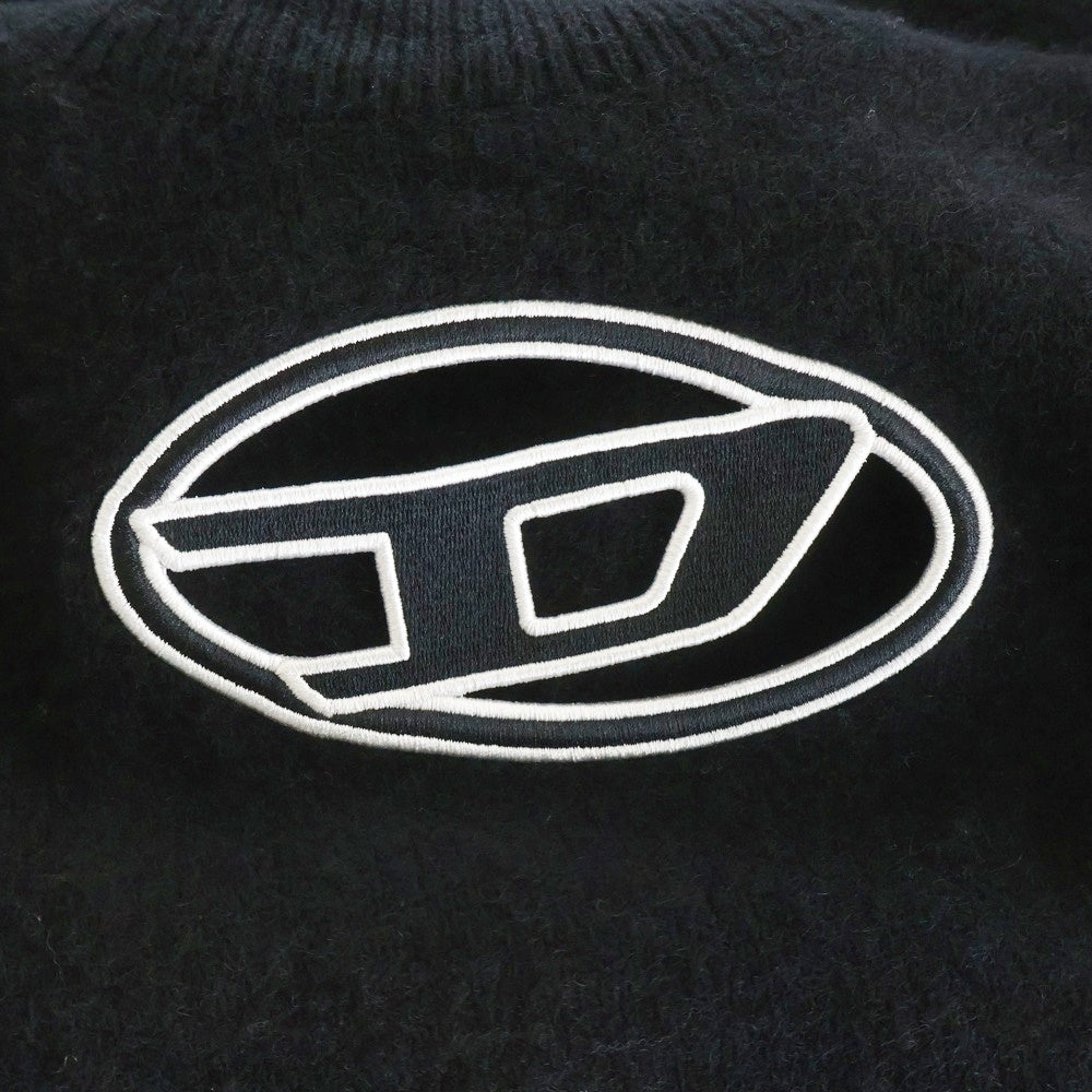 DIESEL(ディーゼル) M-ARGARET-DRS フロントロゴ チューブトップ ニット ワンピース ブラック A12613 レディース