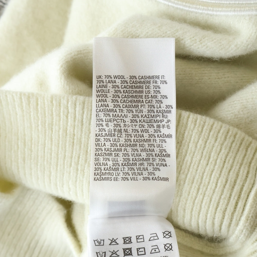 DIESEL(ディーゼル) M-ARGARET フロントロゴ タートルネック ニットセーター アイボリー A06713 レディース