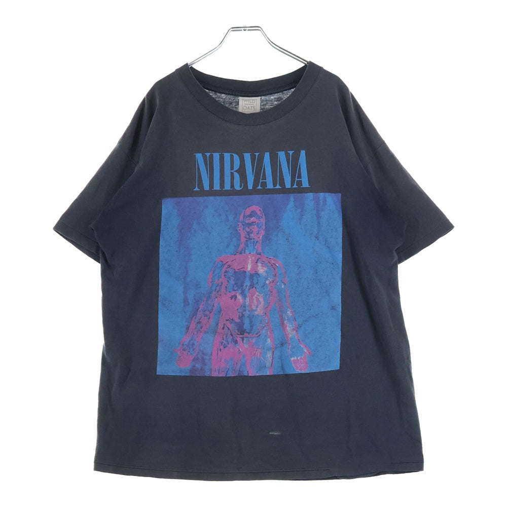 VINTAGE(ヴィンテージ) 90S VINTAGE NIRVANA SLIVER ヴィンテージ ニルヴァーナ スリバー 半袖Tシャツ カットソー ブラック