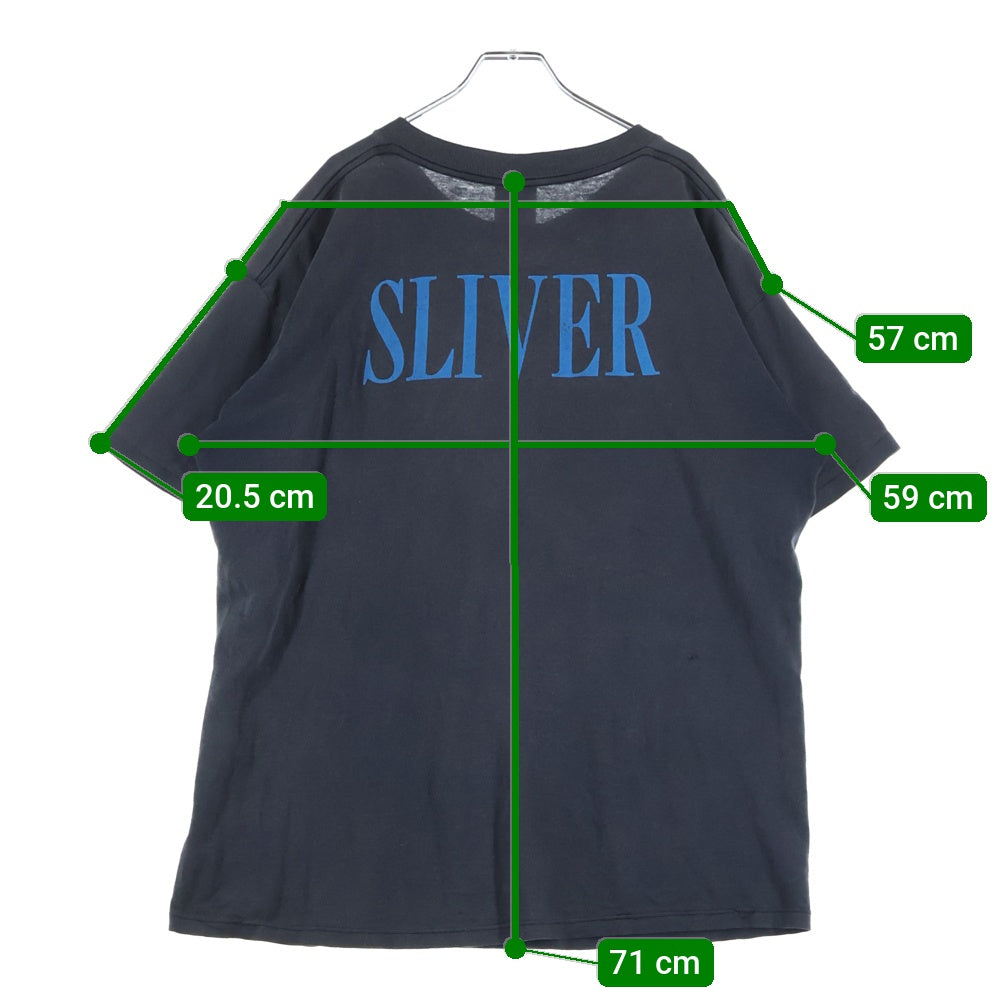 VINTAGE(ヴィンテージ) 90S VINTAGE NIRVANA SLIVER ヴィンテージ ニルヴァーナ スリバー 半袖Tシャツ カットソー ブラック