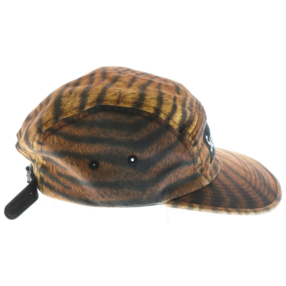 SUPREME(シュプリーム) 25AW Washed Chino Twill Camp Cap ウォッシュド チノツイル タイガー キャンプキャップ 帽子 ブラウン