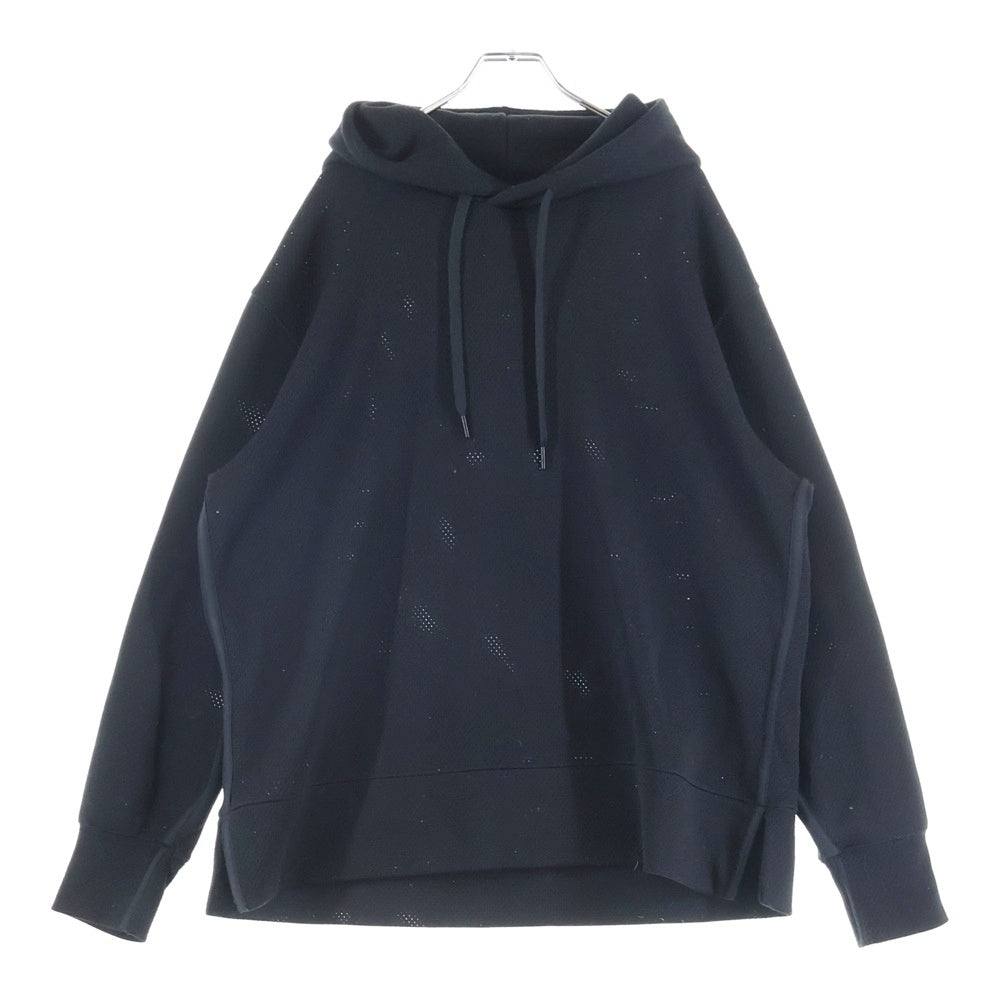 Y-3(ワイスリー) MESH CH2 GFX HOODIE メッシュ フーディー プルオーバーパーカー ブラック GK4347