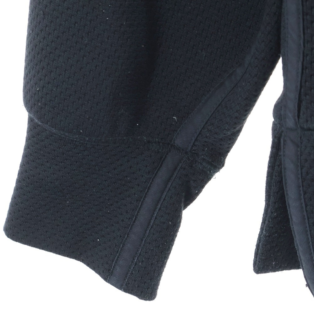 Y-3(ワイスリー) MESH CH2 GFX HOODIE メッシュ フーディー プルオーバーパーカー ブラック GK4347