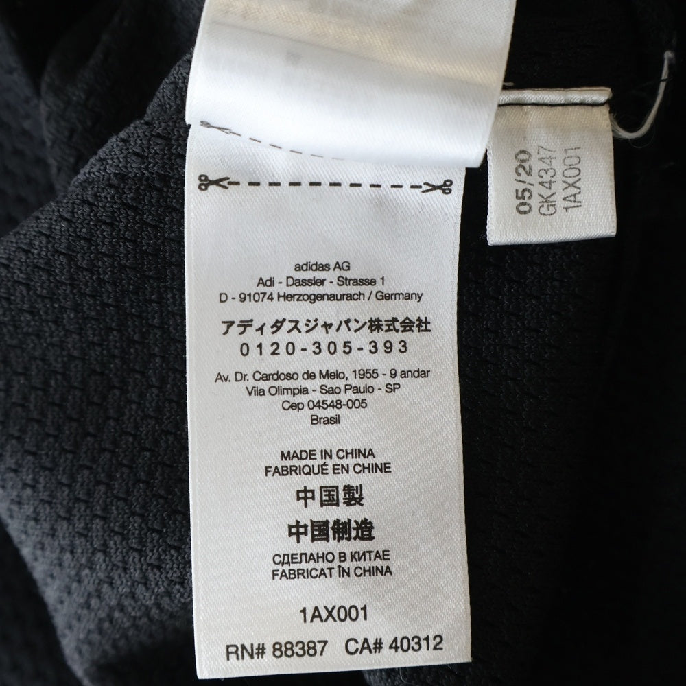 Y-3(ワイスリー) MESH CH2 GFX HOODIE メッシュ フーディー プルオーバーパーカー ブラック GK4347