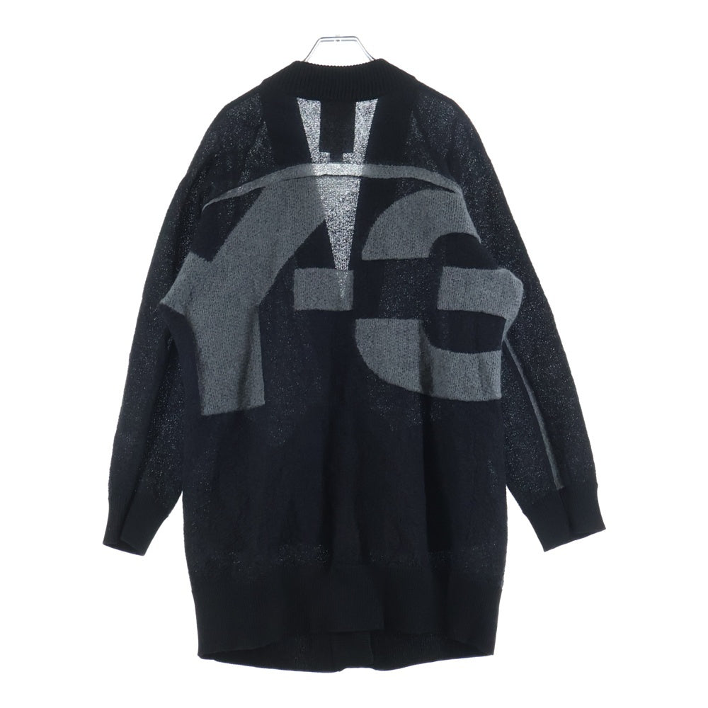 Y-3(ワイスリー) CLASSIC SHEER KNIT CARDIGAN クラシック シア ニット カーディガン ブラック H61923