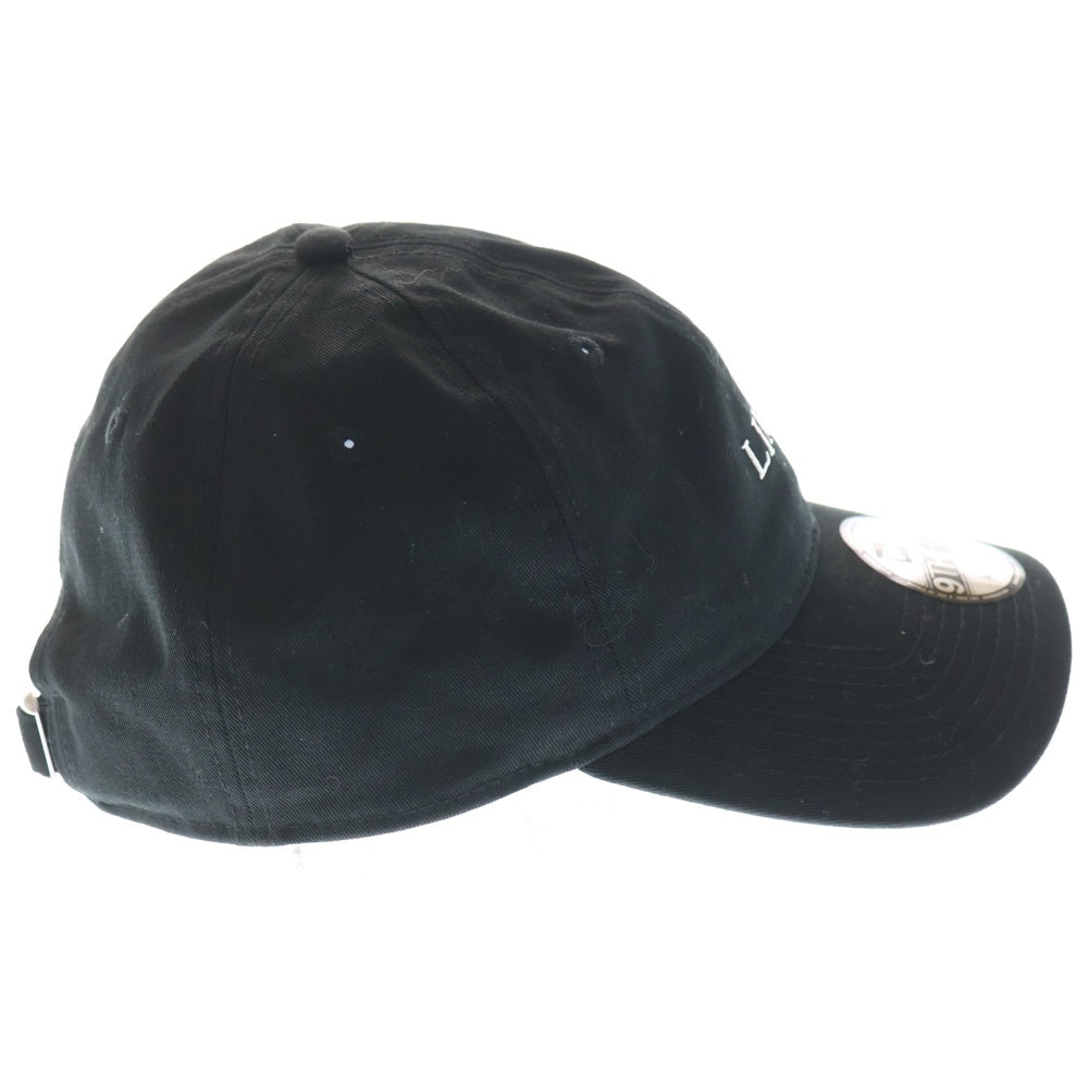 LIMI feu(リミフゥ) ×New Era 9THIRTY ニューエラ ロゴ刺繍 ベースボールキャップ 帽子 ブラック レディース LZ-H10-085