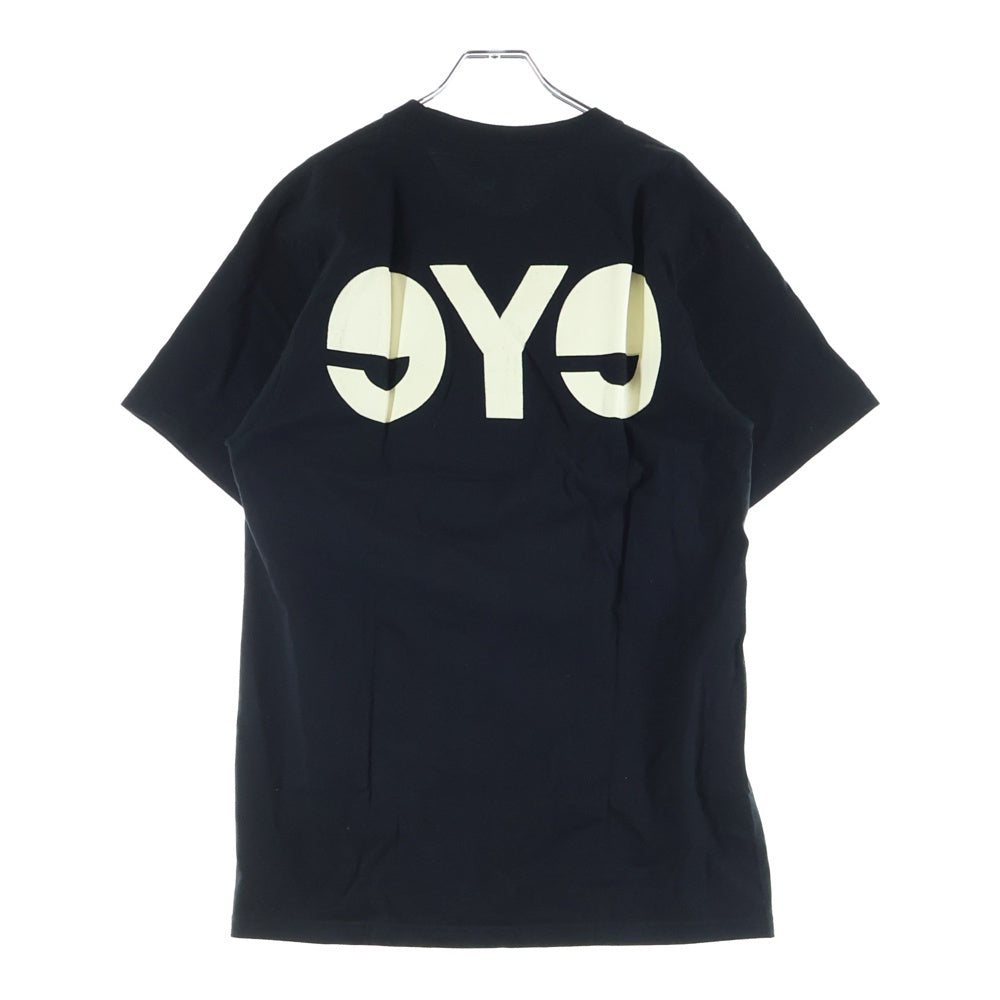 eYe COMME des GARCONS JUNYA WATANABE MAN(アイ コム デ ギャルソン ジュンヤ ワタナベ マン) バックロゴプリント クルーネック 半袖Tシャツ カットソー ブラック OP-T206 レディース