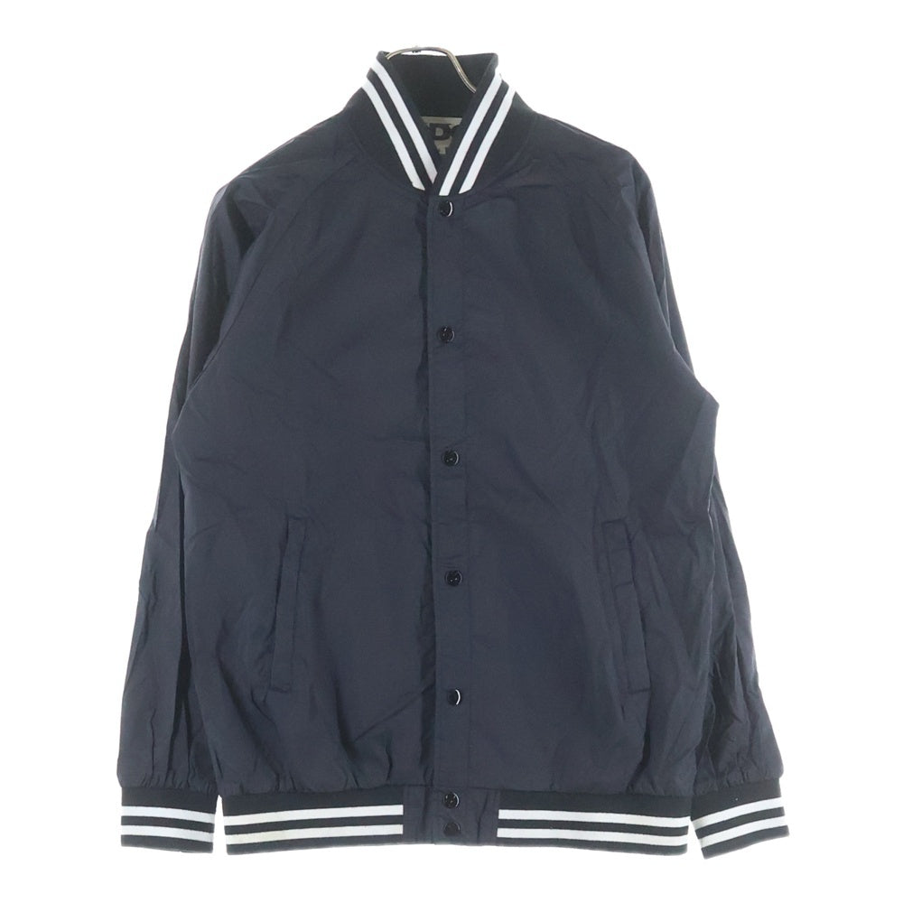 COMME des GARCONS(コムデギャルソン) CDG VARSITY JACKET ナイロン ロゴプリント バーシティ ジャケット ブルゾン ブラック SZ-J006 AD2018