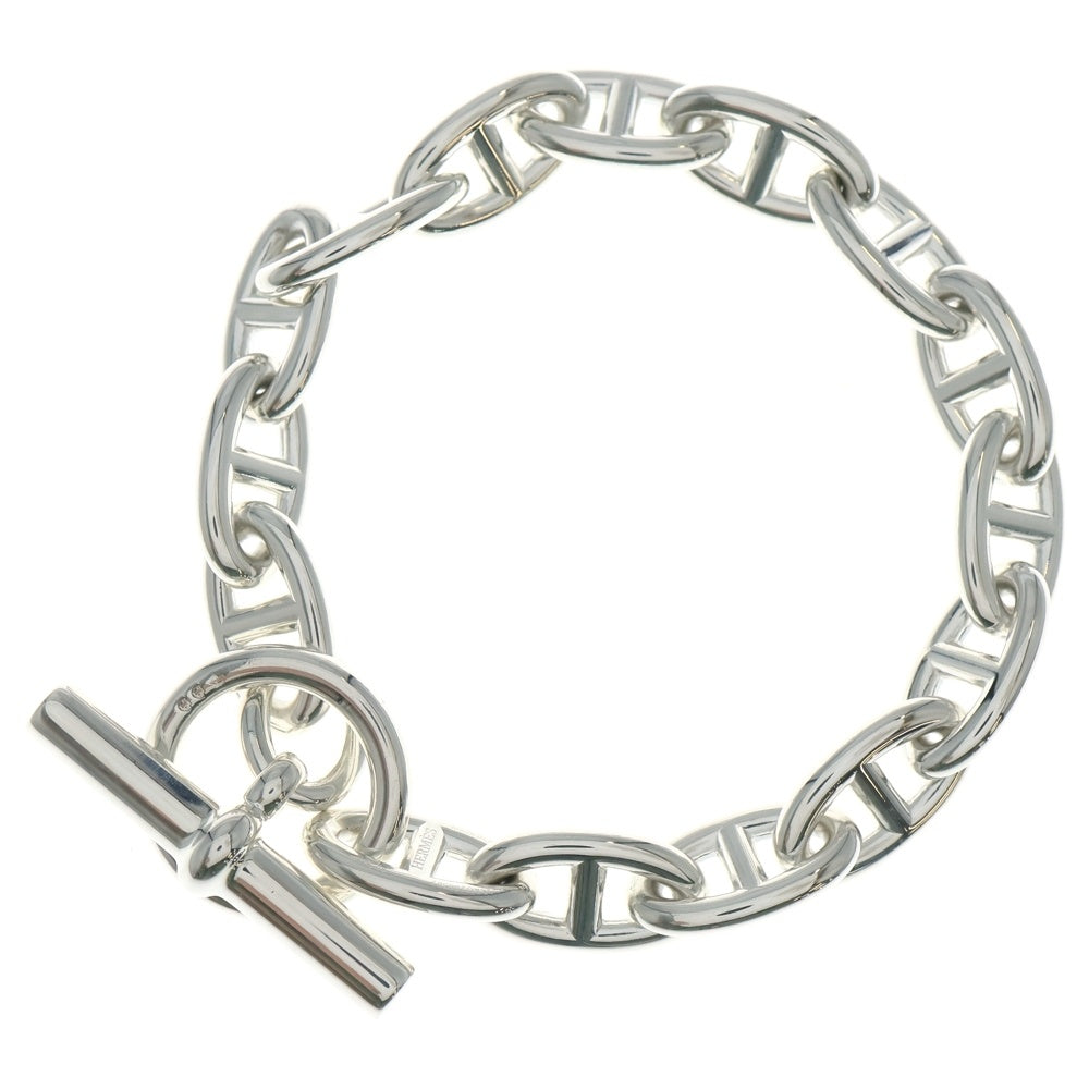 HERMES(エルメス) Chaine d'Ancre MM シェーヌダンクル チェーンブレスレット シルバー 15LINK レディース