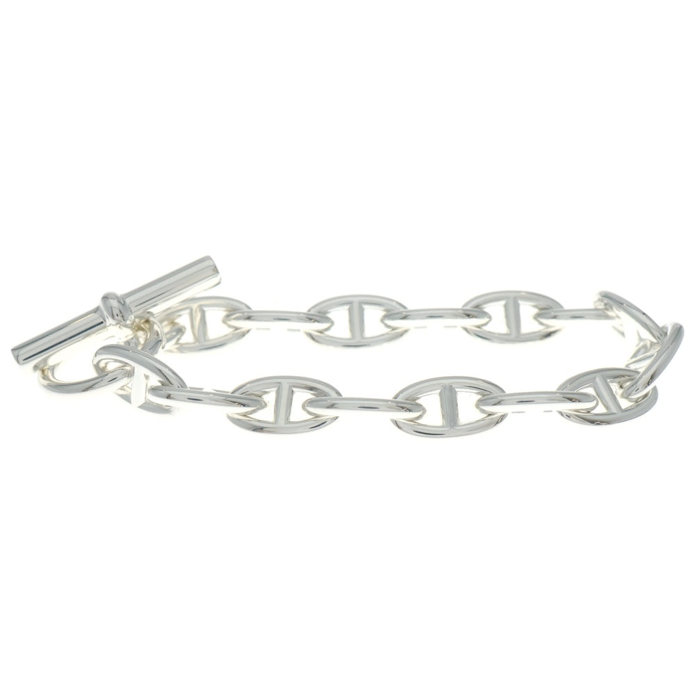 HERMES(エルメス) Chaine d'Ancre MM シェーヌダンクル チェーンブレスレット シルバー 15LINK レディース
