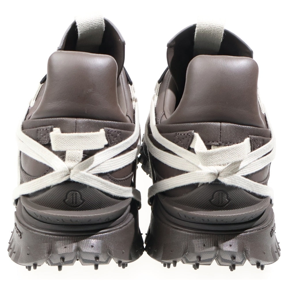 Rick Owens(リックオウエンス) ×MONCLER TRAILGRIP MEGALACE モンクレール トレイルグリップ メガレース ローカットスニーカー ブラック MU01F4M10M4321