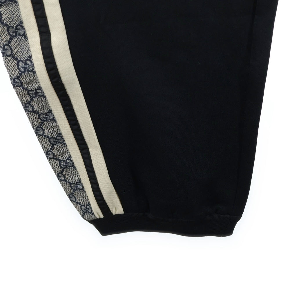 GUCCI(グッチ) オーバーサイズテクニカルジャージートラックロングパンツ ブラック 545603 XJAC0