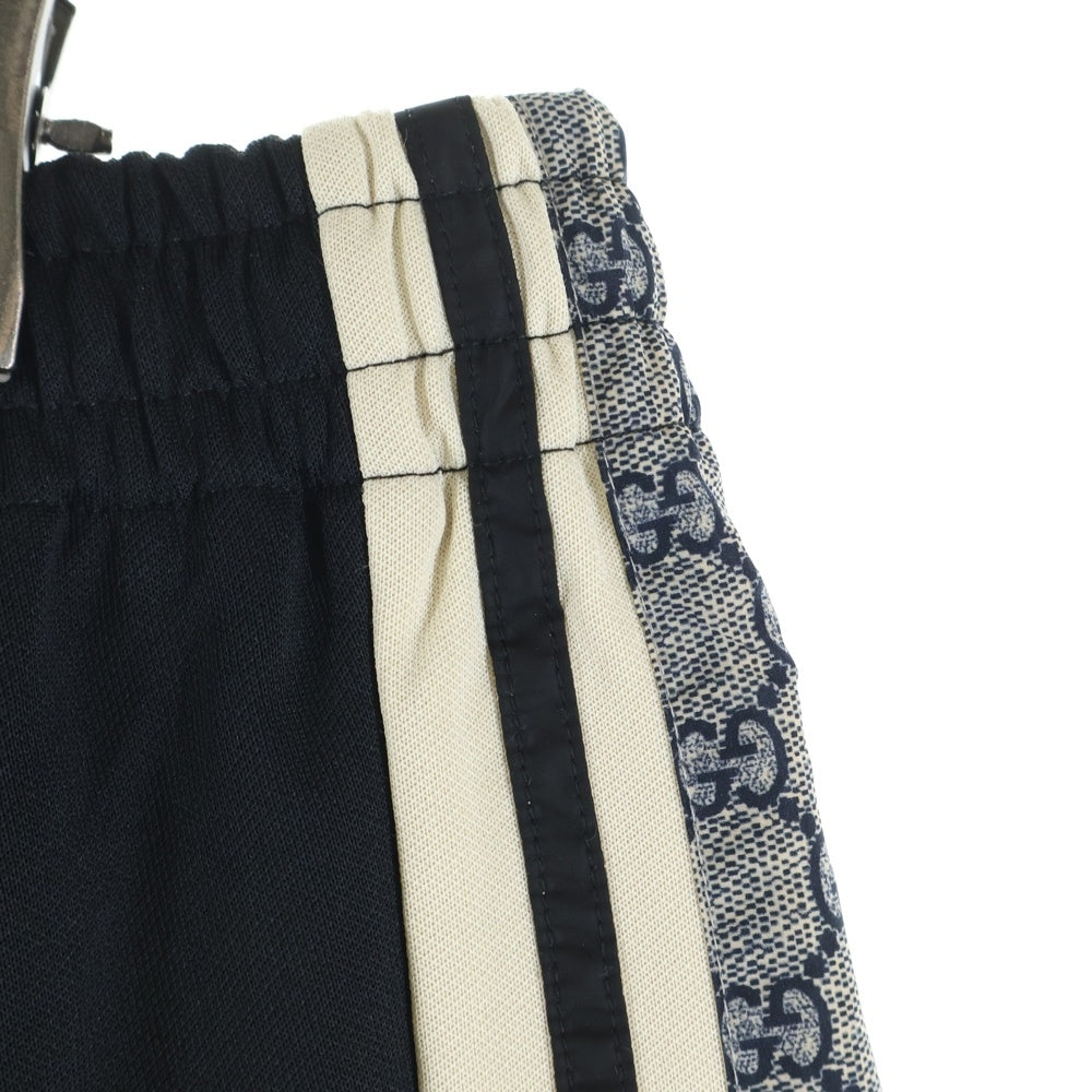 GUCCI(グッチ) オーバーサイズテクニカルジャージートラックロングパンツ ブラック 545603 XJAC0