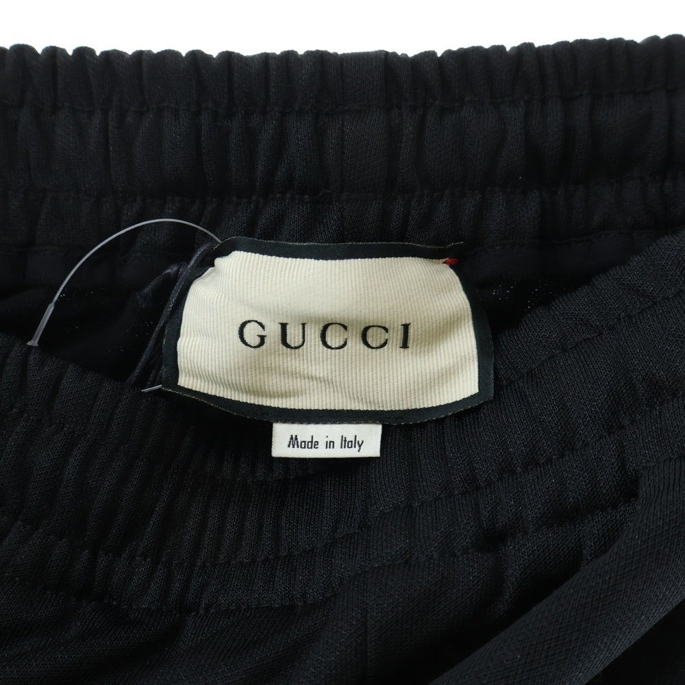 GUCCI(グッチ) オーバーサイズテクニカルジャージートラックロングパンツ ブラック 545603 XJAC0