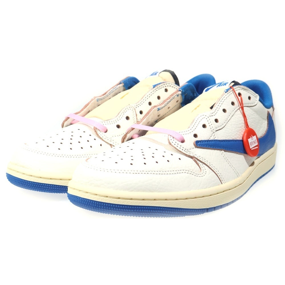 NIKE(ナイキ) ×Travis Scott ×fragment design AIR JORDAN 1 LOW OG トラヴィススコット フラグメントデザイン エアジョーダン1 ローカットスニーカー DM7866-104