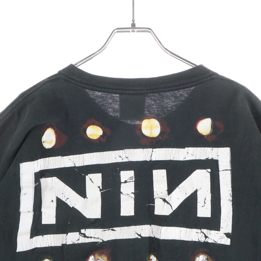 VINTAGE(ヴィンテージ) 90S NINE INCH NAILS 1994 THE DOWNWARD SPIRAL TEE ヴィンテージ LEEタグ ナインインチネイルズ ダウンワードスパイラル 両面プリントTシャツ ブラック
