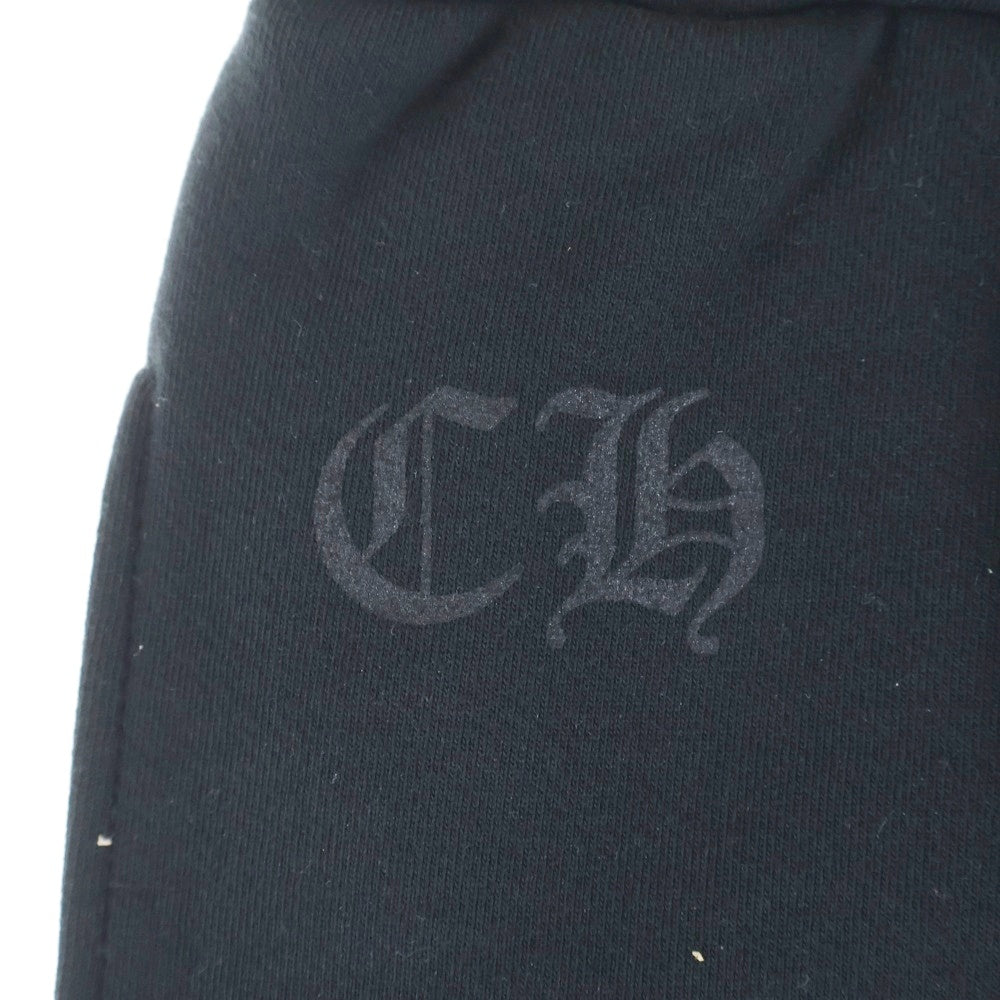 CHROME HEARTS(クロムハーツ) 1988 Glitter Sweatpant 1988 グリッター ホースシュー ロゴ スウェットパンツ ブラック