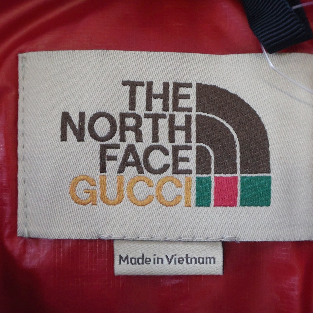 GUCCI(グッチ) ×THE NORTH FACE Down Vest ザ ノースフェイス ダウンベスト ジャケット ブルー 663761 XAACX