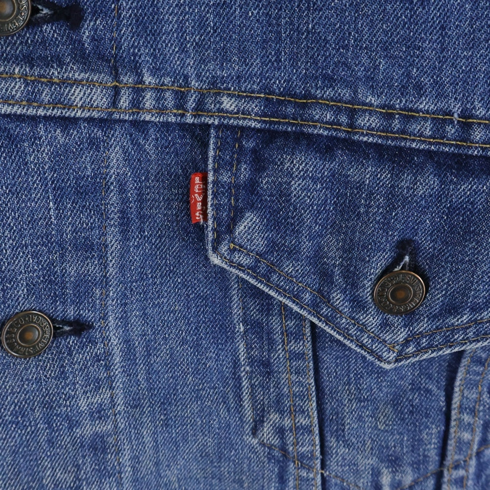 Levi's(リーバイス) 80s VINTAGE 4th スモールe フォース ボタン裏522 デニム トラッカージャケット インディゴ