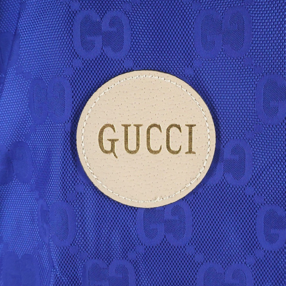 GUCCI(グッチ) Off The Grid Nylon Jacket オフザグリッド GG総柄 ナイロンジャケット ブルー 631892 Z8AK7