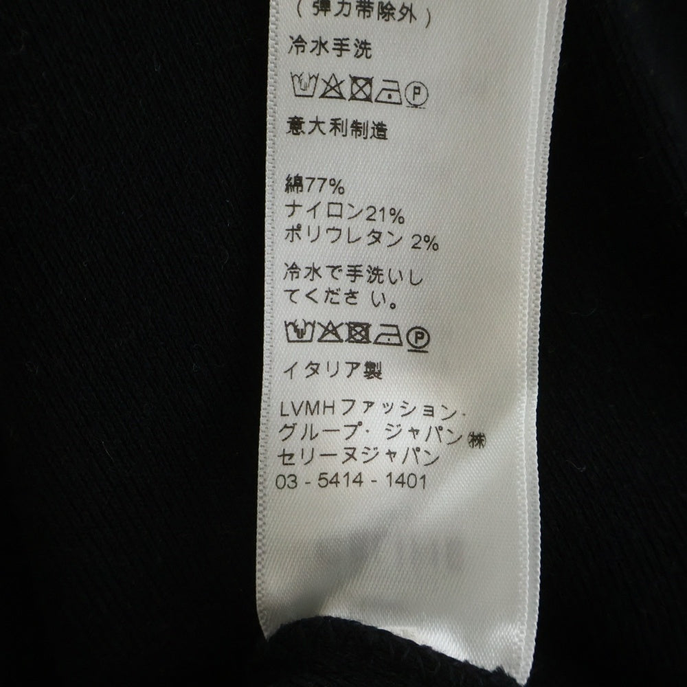 CELINE(セリーヌ) ウエストリブロゴ コットン ショートパンツ ショーツ レディース ブラック 2A46O372N