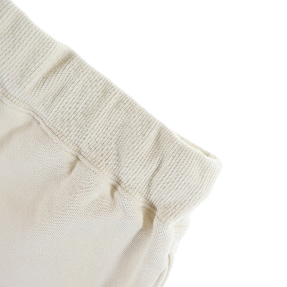 CELINE(セリーヌ) ロゴ刺繍 カットオフ スウェット ショートパンツ ハーフパンツ ショーツ クリーム 2Z302670Q レディース