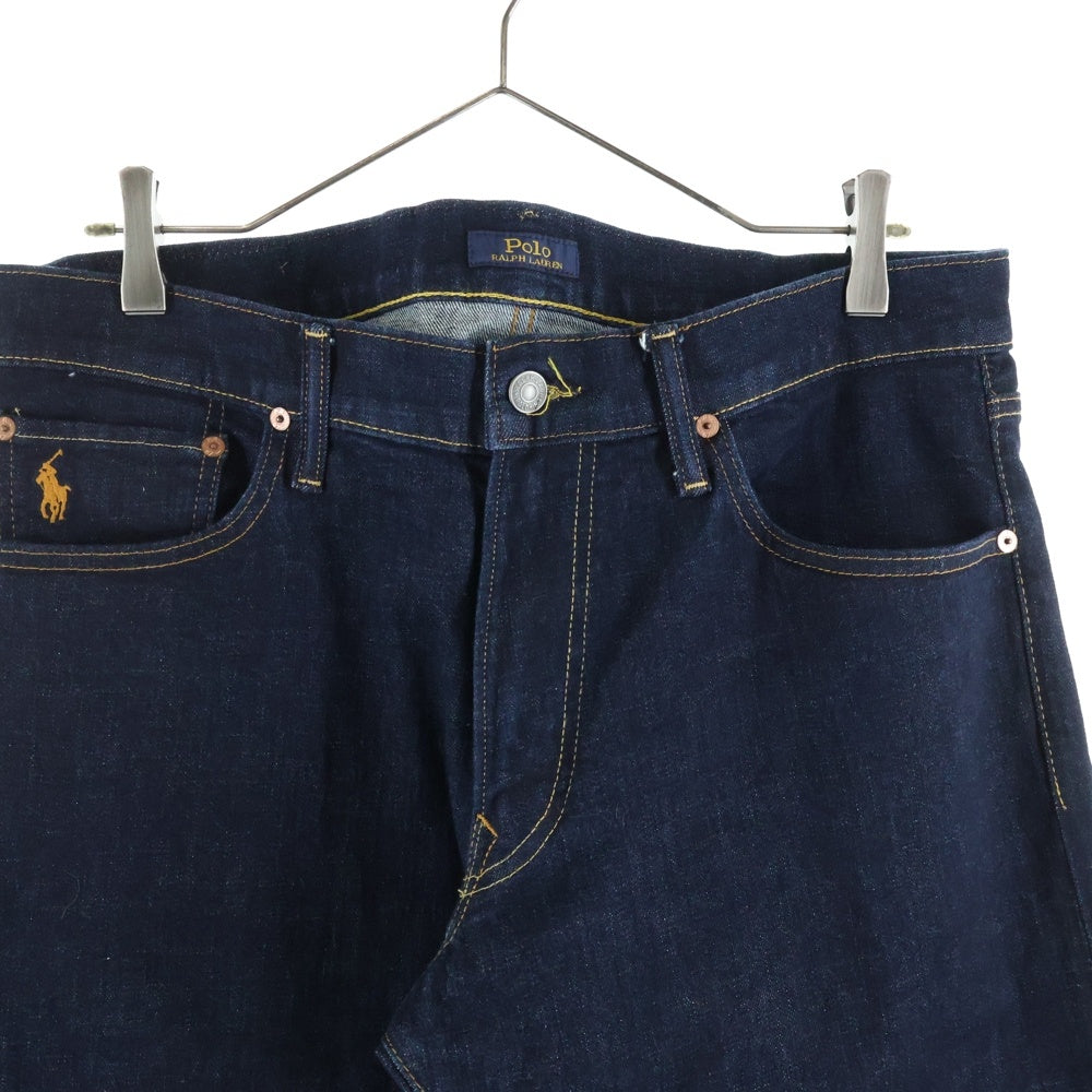 POLO RALPH LAUREN(ポロラルフローレン) ジップフライ スリムフィット デニムパンツ インディゴ