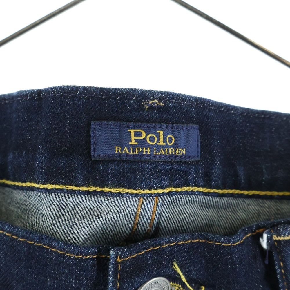 POLO RALPH LAUREN(ポロラルフローレン) ジップフライ スリムフィット デニムパンツ インディゴ