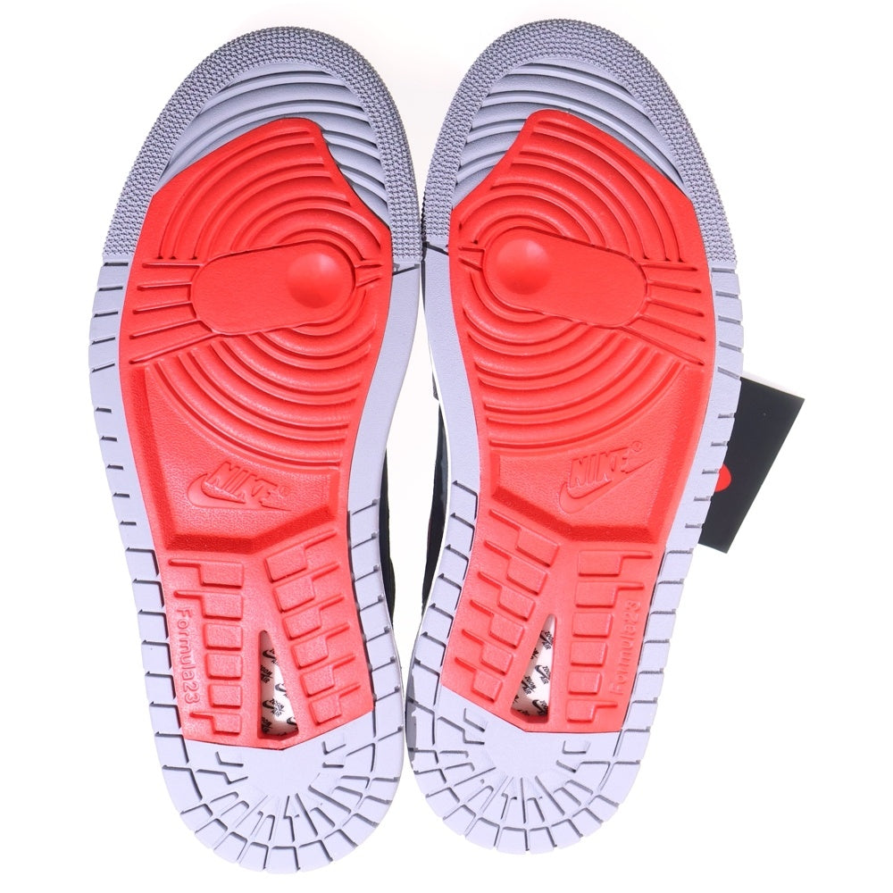 NIKE(ナイキ) AIR JORDAN 1 HIGH ZOOM CMFT 2 エアジョーダン1 ズーム ハイカットスニーカー ブラック/グレー US9/27cm DV1307-060