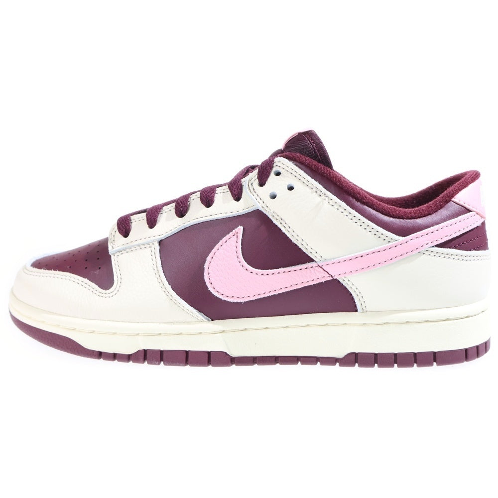 NIKE(ナイキ) DUNK LOW VALENTINE'S DAY ダンク バレンタインデー ローカットスニーカー ベージュ/バーガンディー US9/27cm DR9705-100