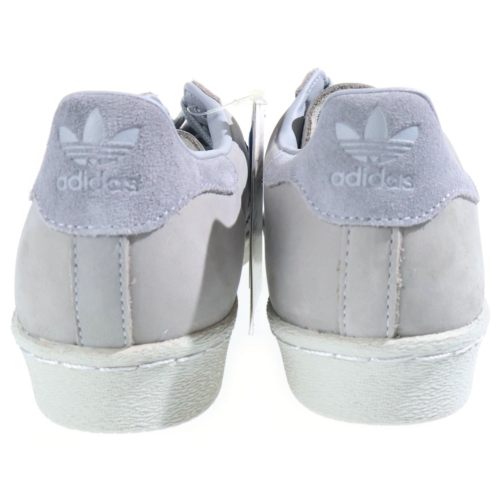 adidas(アディダス) SUPERSTAR 80S スーパースター ローカットスニーカー グレー US8.5/26.5cm BZ0208
