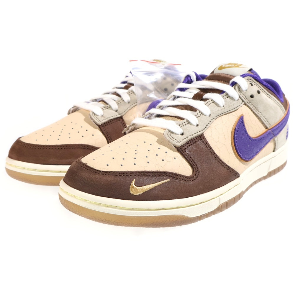 NIKE(ナイキ) DUNK LOW PRM SETSUBUN ダンク プレミアム 節分 ローカットスニーカー ブラウン/パープル US9/27cm DQ5009-268