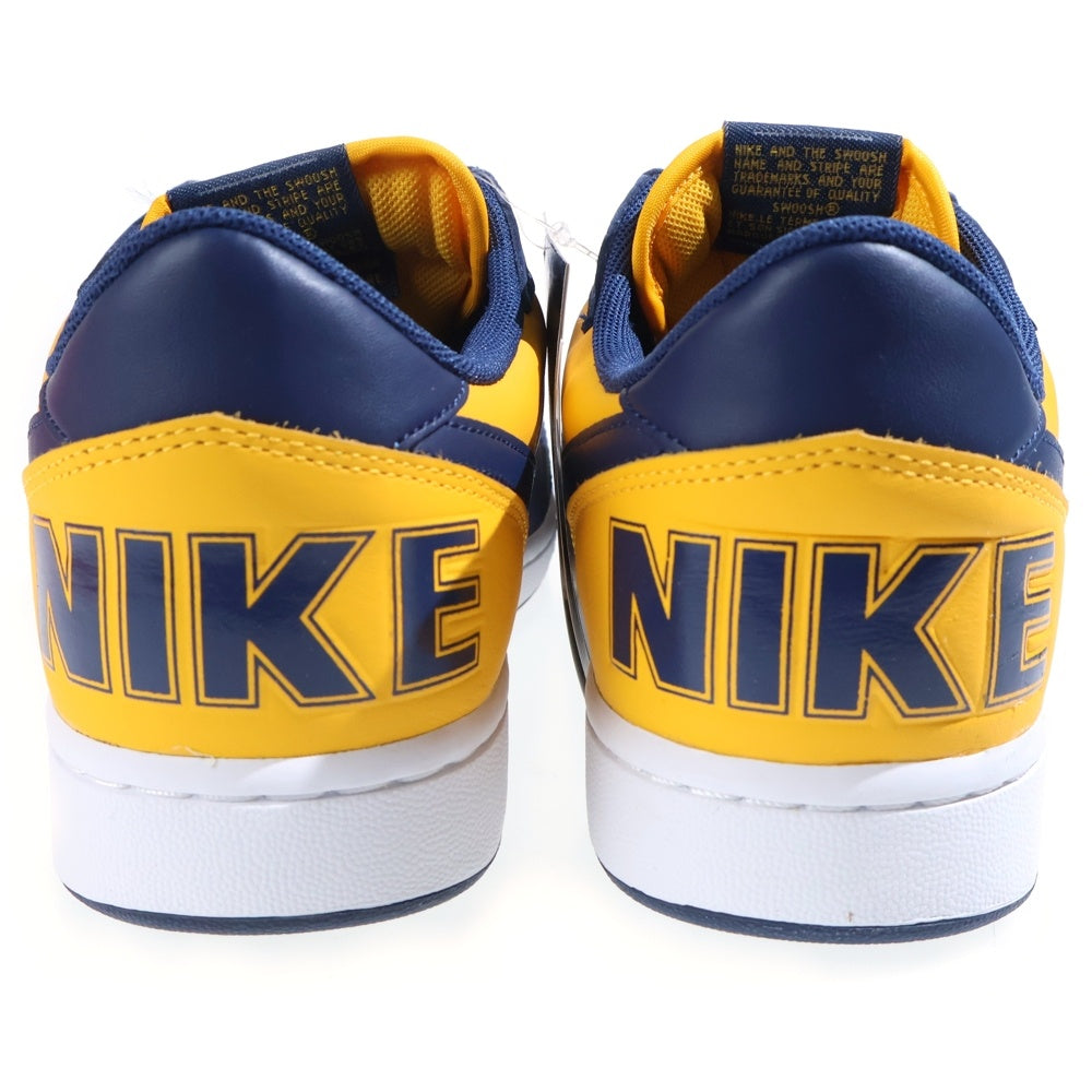 NIKE(ナイキ) TERMINATOR LOW MICHIGAN ターミネーター ミシガン ローカットスニーカー イエロー/ネイビー US9/27cm FJ4206-700