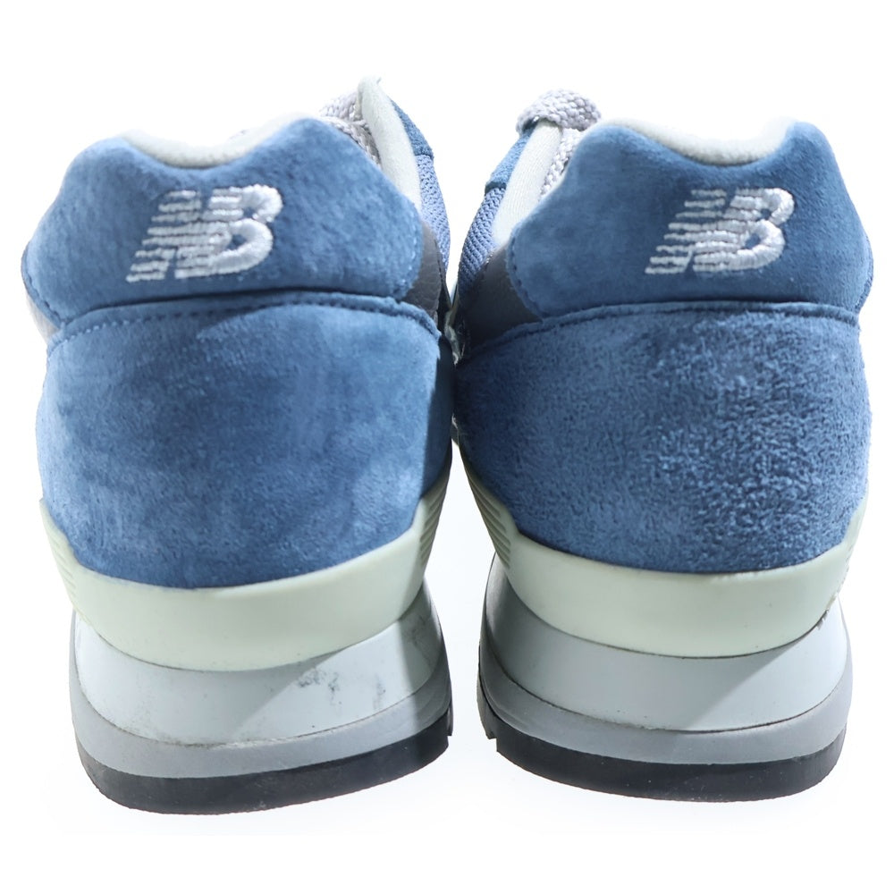 New Balance(ニューバランス) M996JFB スウェードレザー メッシュ ローカットスニーカー ブルー US8.5/26.5cm