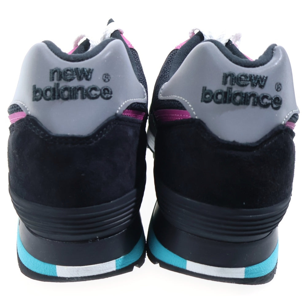 New Balance(ニューバランス) OM576BTP スウェードレザー メッシュ ローカットスニーカー ブラック US8.5/26.5cm