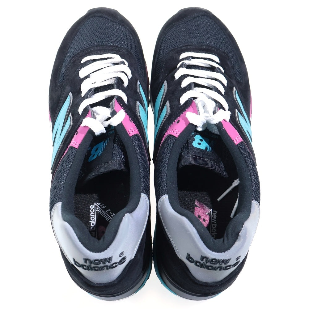 New Balance(ニューバランス) OM576BTP スウェードレザー メッシュ ローカットスニーカー ブラック US8.5/26.5cm