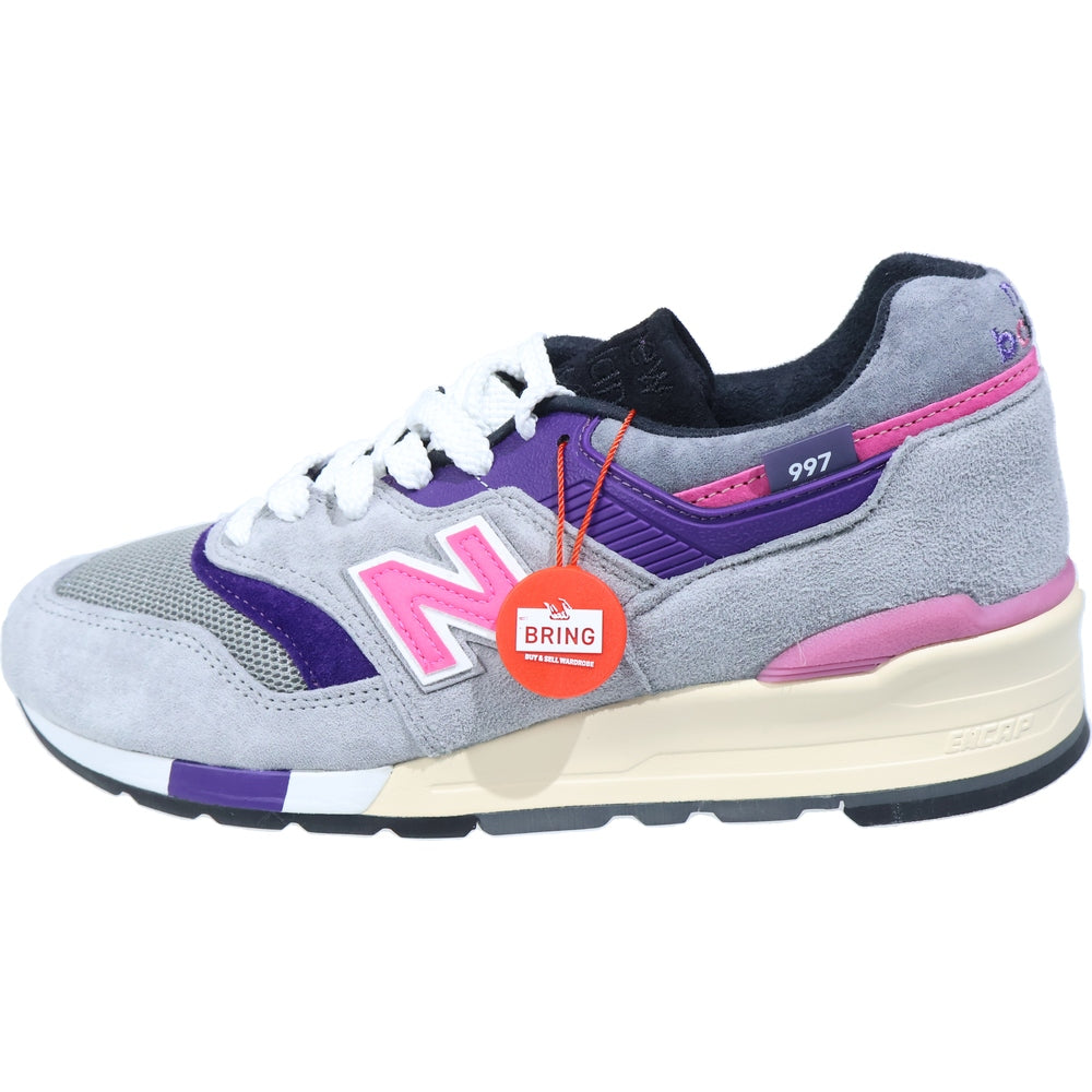New Balance(ニューバランス) ×KITH ×UNITED ARROWS & SONS M997KTI キス ユナイテッドアローズ&サンズ スウェードレザー メッシュ ローカットスニーカー グレー US8.5/26.5cm